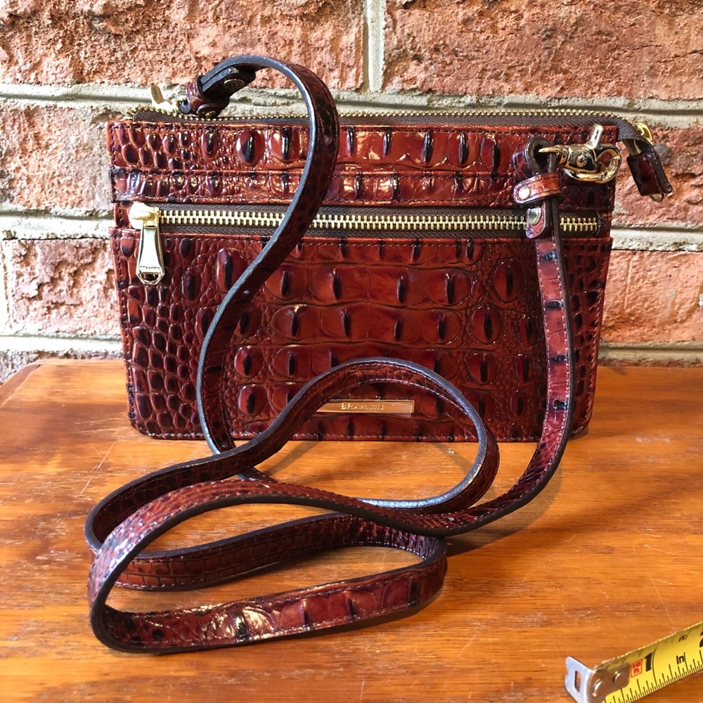 Authentic Brahmin Jillian wristlet crossbody